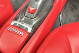 2015-2020 Ferrari 488 Dry Carbon Fiber Bridge Support & Windows Switches Panel | Fits GTB, Spider