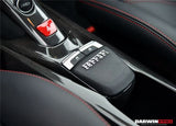 2015-2020 Ferrari 488 Dry Carbon Fiber Bridge Support & Windows Switches Panel | Fits GTB, Spider