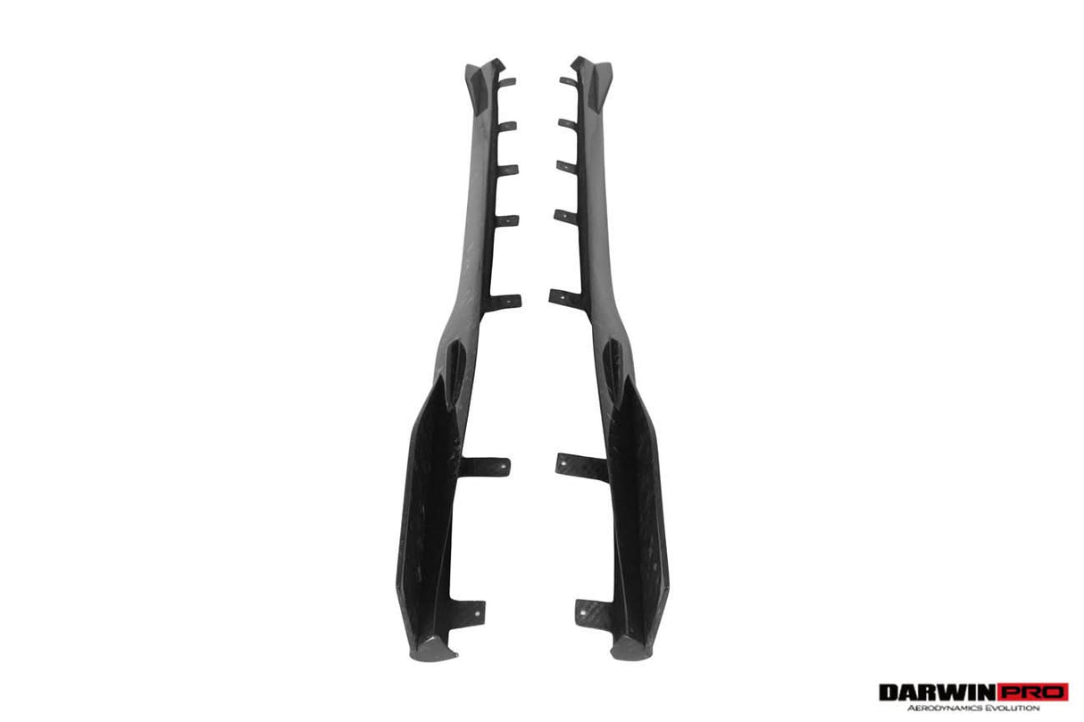 DarwinPRO 2015-2020 Ferrari 488 GTB & Spider iMP-Performance Carbon Fiber Side Skirts Under Board