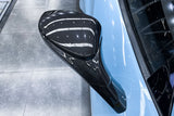 2015-2020 Ferrari Carbon Fiber Mirror House with Base Replacement DarwinPRO (OE) | Fits F8, 488, Pista