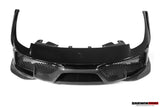 2015-2020 Ferrari 488 GTB | Spider Partial Carbon Fiber Front Bumper Set with Hood - DarwinPRO Pista Design