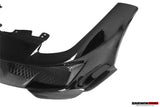 2015-2020 Ferrari 488 GTB | Spider Partial Carbon Fiber Front Bumper Set with Hood - DarwinPRO Pista Design