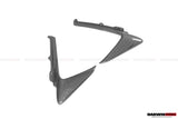 2018-2020 Ferrari 488 Pista Carbon Fiber Front Bumper Vent Canards