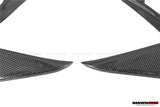 2018-2020 Ferrari 488 Pista Carbon Fiber Front Bumper Vent Canards