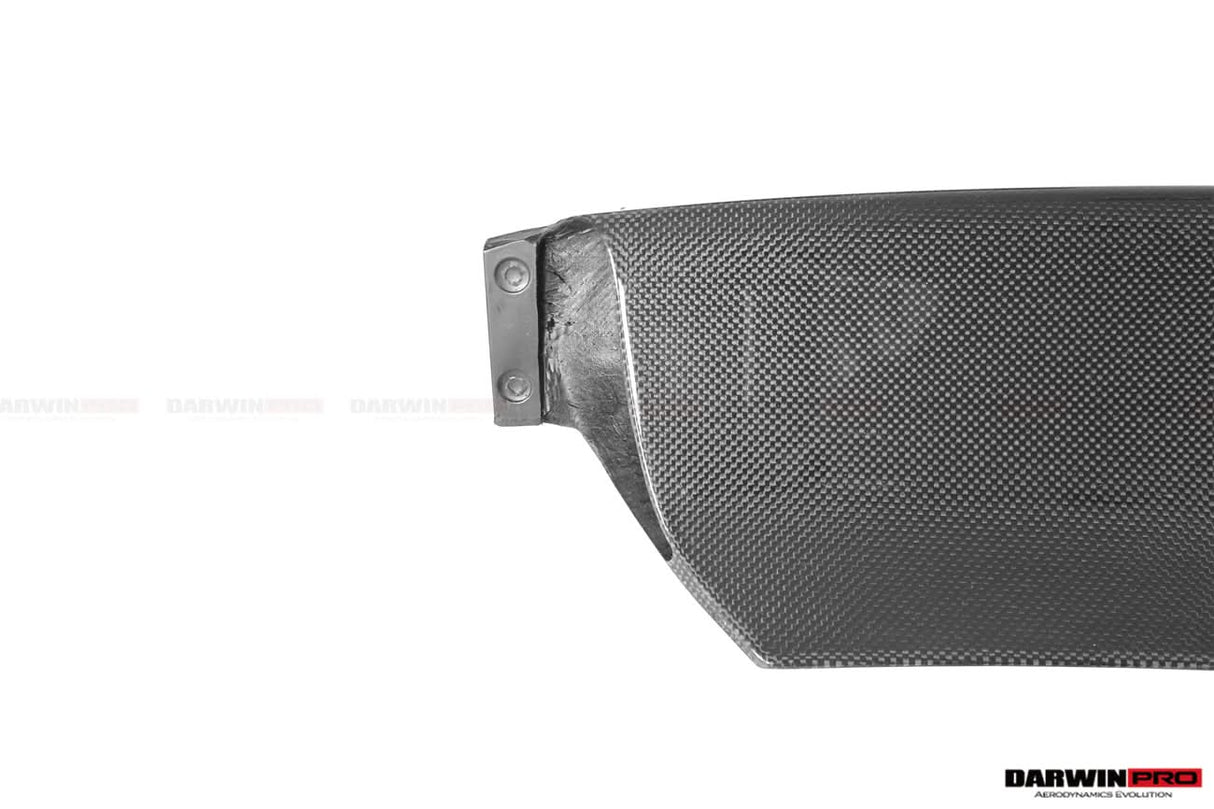 2018-2020 Ferrari 488 Pista Carbon Fiber Front Bumper Low Center Chin Splitter