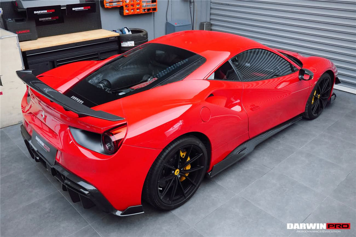 DarwinPRO 2015-2020 Ferrari 488 GTB iMP-Performance Carbon Fiber Trunk Spoiler Wing