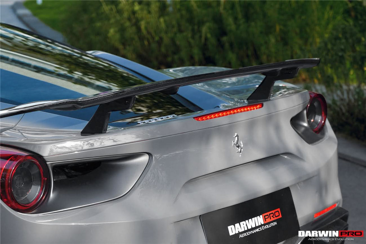 DarwinPRO 2015-2020 Ferrari 488 GTB iMP-Performance Carbon Fiber Trunk Spoiler Wing