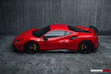 DarwinPRO 2015-2020 Ferrari 488 GTB & Spider iMP-Performance Carbon Fiber Side Skirts Under Board