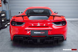 2015-2020 Ferrari 488 GTB & Spider Carbon Fiber Rear Diffuser DarwinPRO (iMP Design)