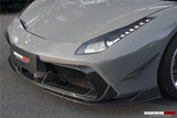 DarwinPRO 2015-2020 Ferrari 488 GTB & Spider iMP-Performance Carbon Fiber Front Lip