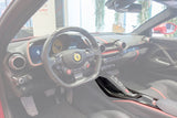 2017-2026 Ferrari 812 Superfast & GTS OE Style Dry Carbon Fiber Bridge Support & Windows Switches Panel
