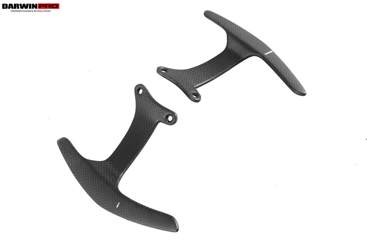 2015-2026 Ferrari Autoclave Carbon Fiber Paddle Shifters DarwinPRO (OE) | Fits F8, 488, Pista, 812, GTC4Lusso