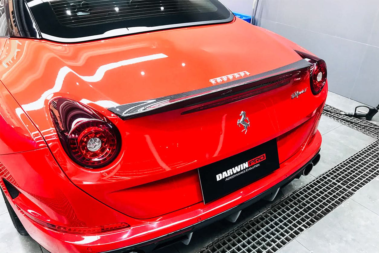 2015-2018 Ferrari California BKSS Style Carbon Fiber Trunk Spoiler
