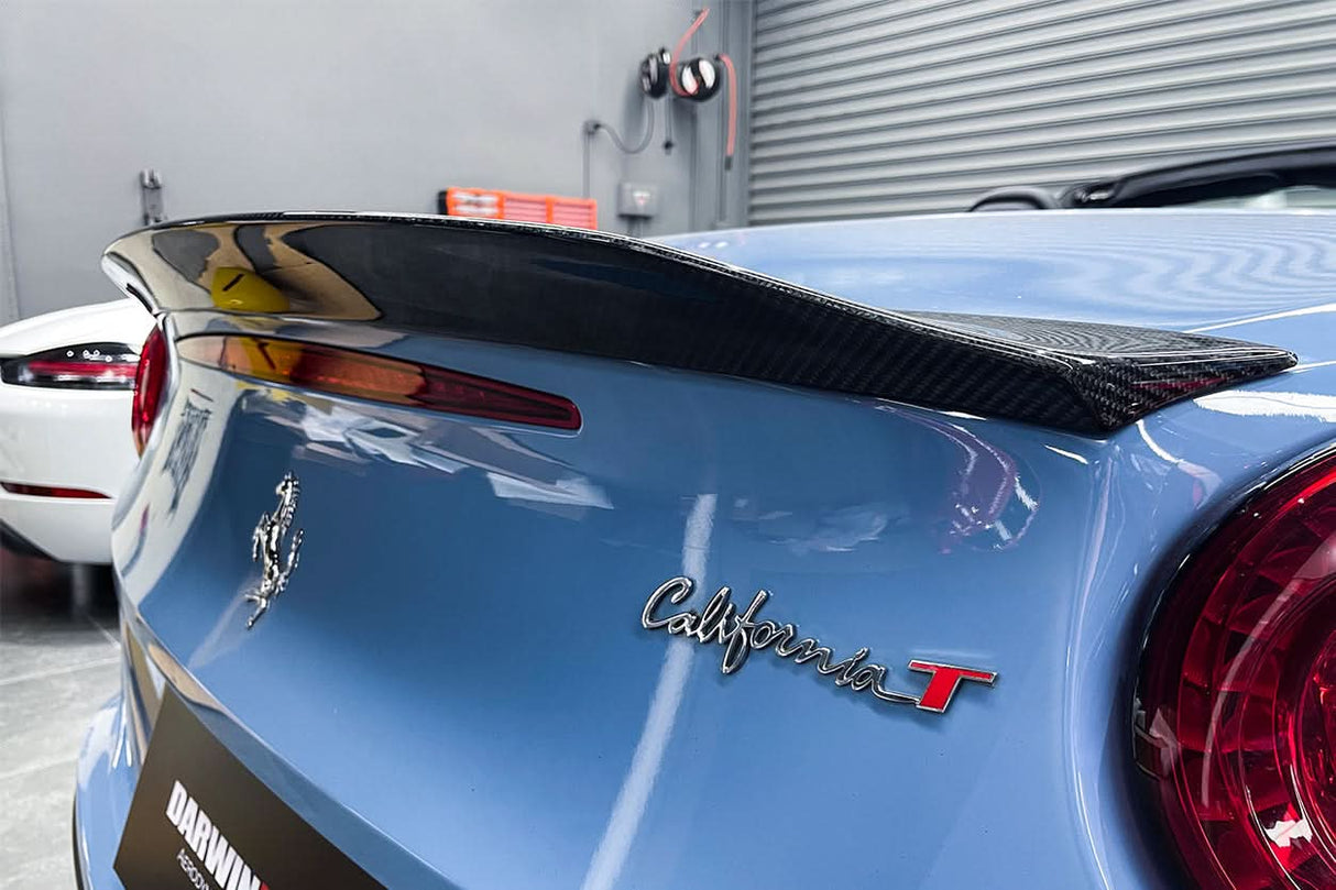 2015-2018 Ferrari California BKSS Style Carbon Fiber Trunk Spoiler