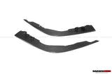 2019-2023 Ferrari F8 Tributo and Spider Autoclave Carbon Fiber Front Bumper Side Splitter  DarwinPRO (OE)