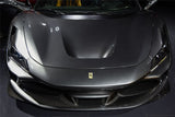 2019-2024 Ferrari F8 OE Style Autoclave Carbon Fiber Front Lip Splitter