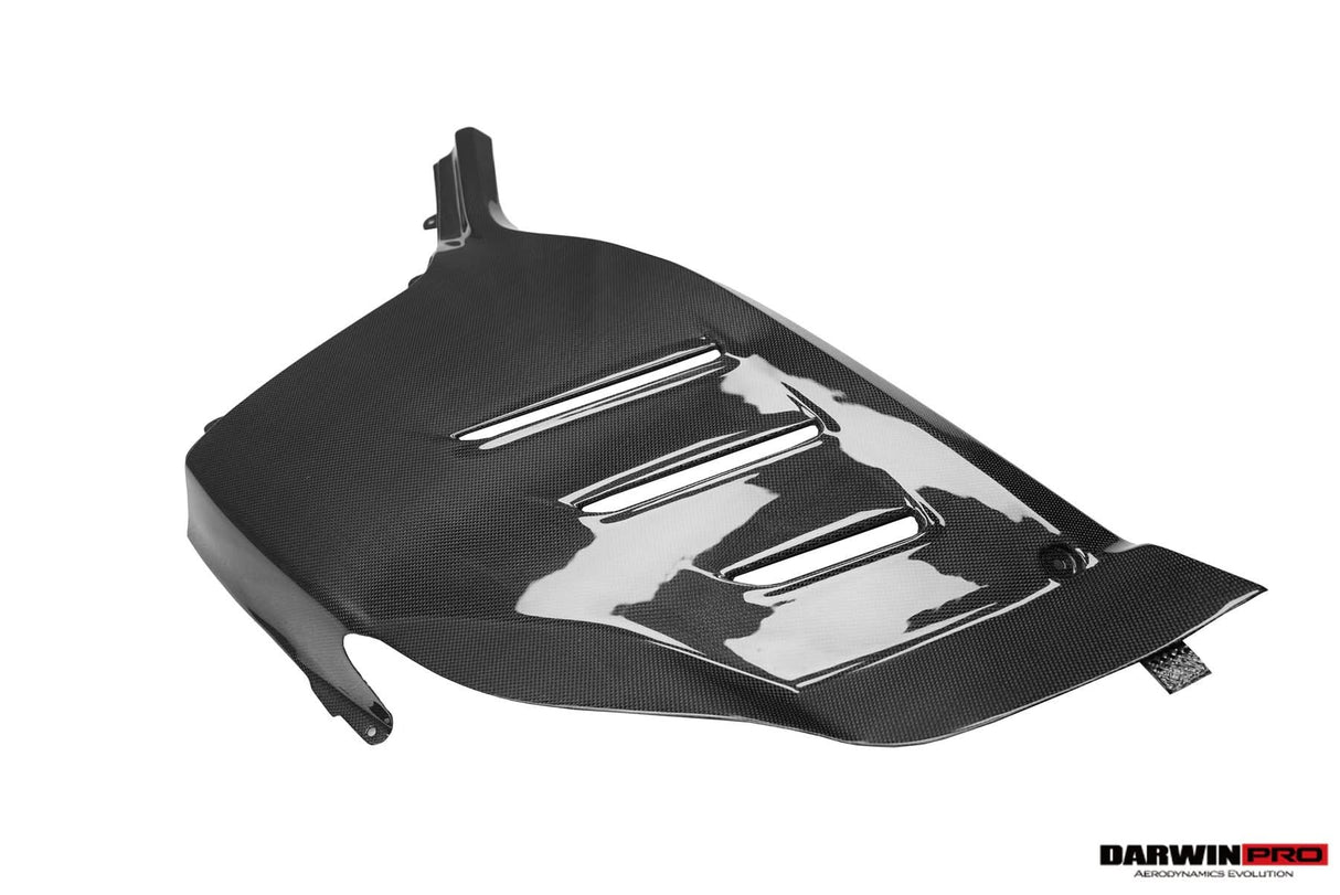 DarwinPRO 2023-UP Ferrari Purosangue FUV Type F175 OEM Style Dry Carbon Fiber Inner Engine Cover (2PCS)