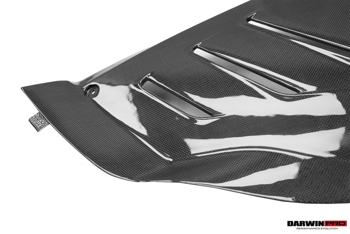DarwinPRO 2023-UP Ferrari Purosangue FUV Type F175 OEM Style Dry Carbon Fiber Inner Engine Cover (1PCS)