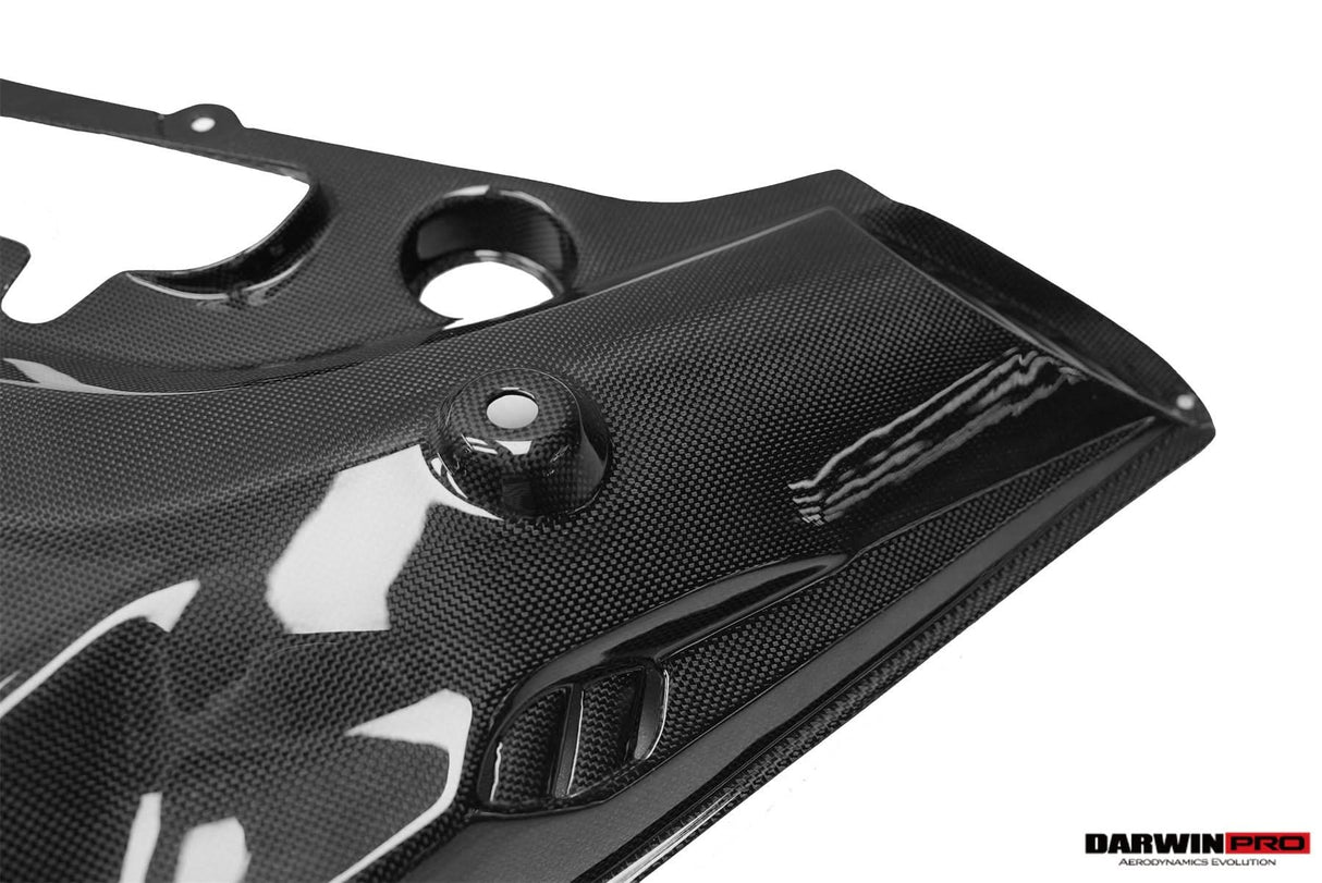 DarwinPRO 2023-UP Ferrari Purosangue FUV Type F175 OEM Style Dry Carbon Fiber Inner Engine Cover (1PCS)