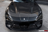 2023-UP Ferrari Purosangue F175 Partial Carbon Fiber Front Bumper And Hood DarwinPRO iMP Design