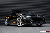 2023-UP Ferrari Purosangue F175  Carbon Fiber Side Skirts DarwinPRO iMP Design Ver.2