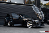 2023-UP Ferrari Purosangue F175  Carbon Fiber Side Skirts DarwinPRO iMP Design Ver.2