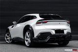 2023-UP Ferrari Purosangue F175 Partial Carbon Fiber Rear Bumper DarwinPRO iMP Design