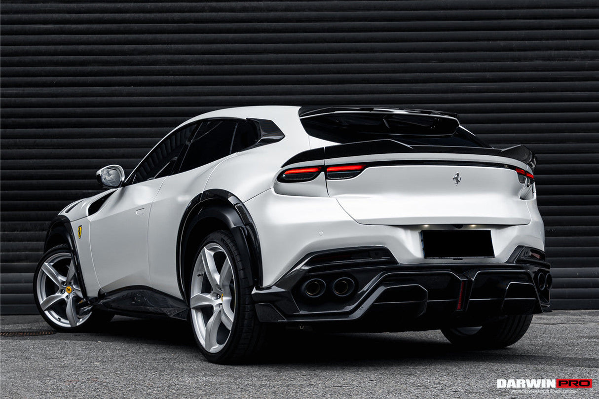 2023-UP Ferrari Purosangue F175 Carbon Fiber Trunk Spoiler DarwinPRO iMP Design