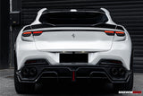 2023-UP Ferrari Purosangue F175 Partial Carbon Fiber Rear Bumper DarwinPRO iMP Design