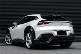2023-UP Ferrari Purosangue F175 Carbon Fiber Trunk Spoiler DarwinPRO iMP Design