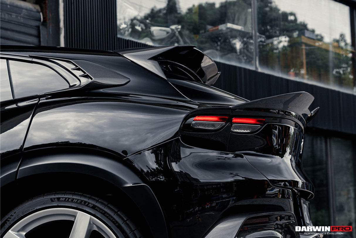 2023-UP Ferrari Purosangue F175 Carbon Fiber Quarter Window Scoops DarwinPRO iMP Design