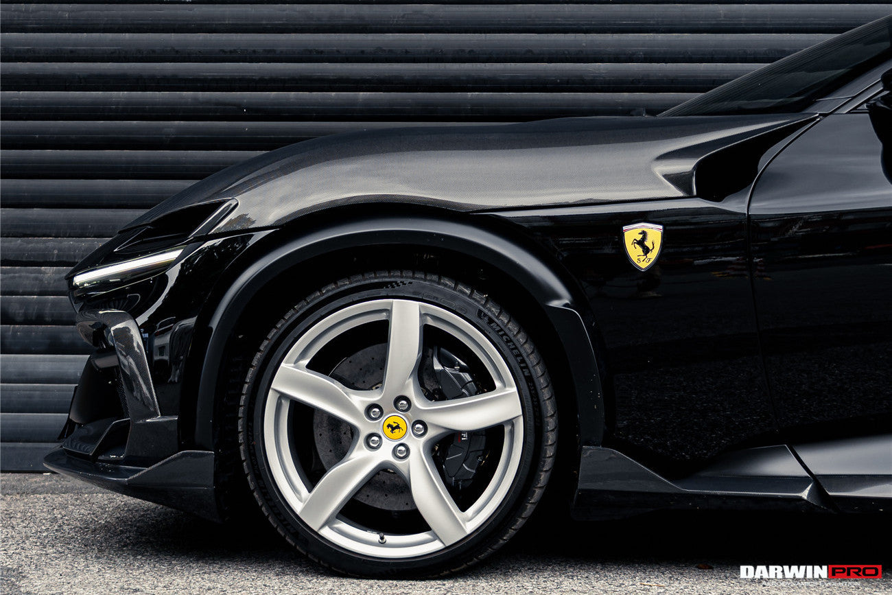 2023-UP Ferrari Purosangue F175 Carbon Fiber Hood DarwinPRO iMP Design