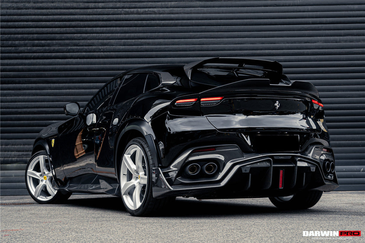 2023-UP Ferrari Purosangue F175 Carbon Fiber Trunk Spoiler DarwinPRO iMP Design Ver.2