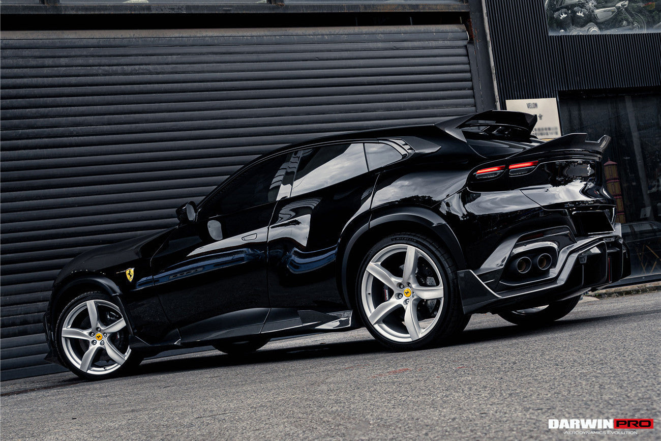 2023-UP Ferrari Purosangue F175 Carbon Fiber Quarter Window Scoops DarwinPRO iMP Design