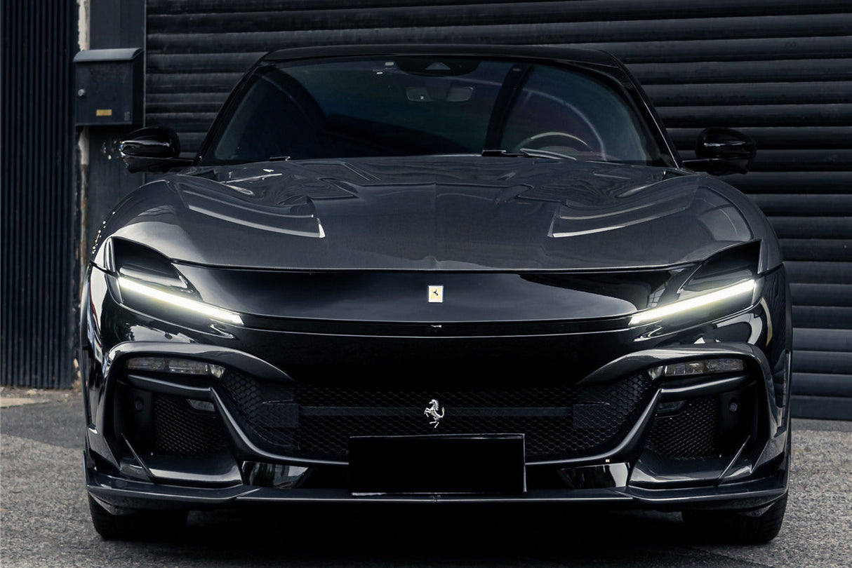 2023-UP Ferrari Purosangue F175 Carbon Fiber Hood DarwinPRO iMP Design