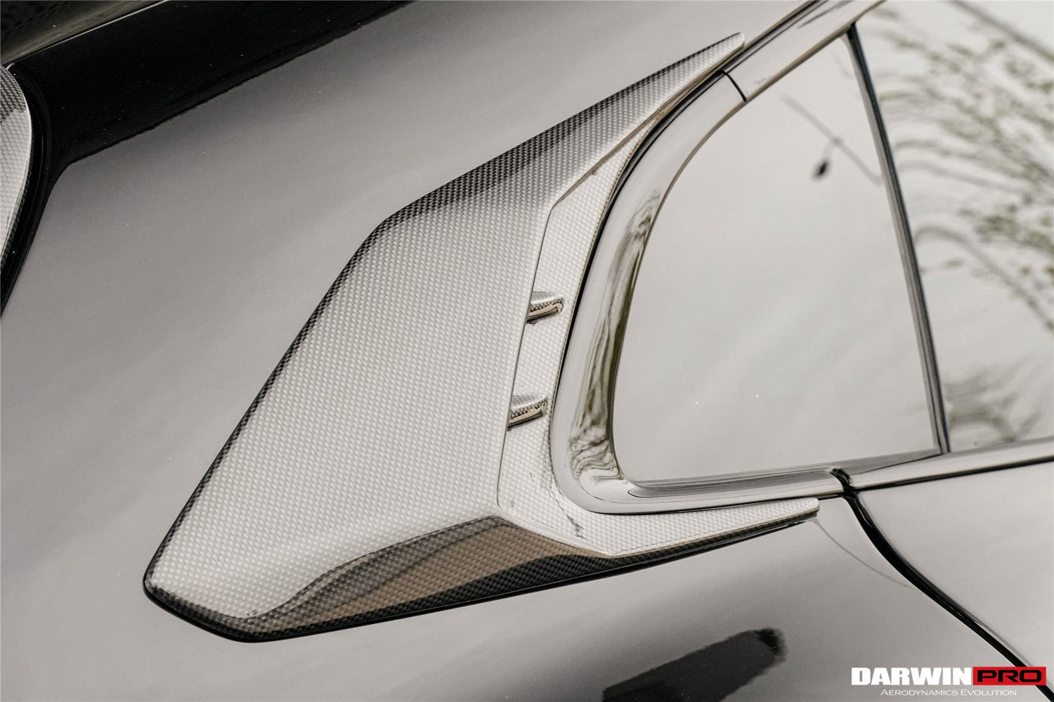 2023-UP Ferrari Purosangue F175 Carbon Fiber Quarter Window Scoops DarwinPRO iMP Design