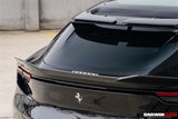 2023-UP Ferrari Purosangue F175 Carbon Fiber Roof Spoiler DarwinPRO iMP Design