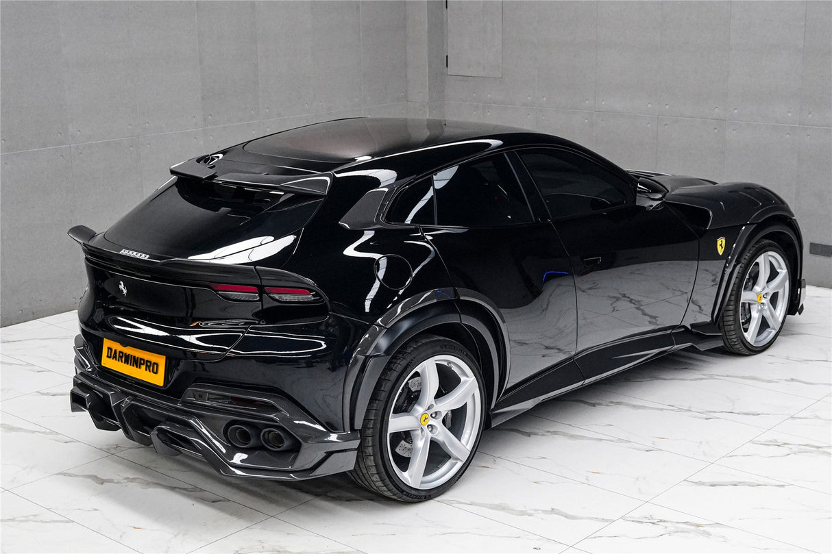 2023-UP Ferrari Purosangue F175 Carbon Fiber Trunk Spoiler DarwinPRO iMP Design