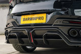 2023-UP Ferrari Purosangue F175 Partial Carbon Fiber Rear Bumper DarwinPRO iMP Design