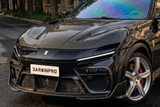 2023-UP Ferrari Purosangue F175 Partial Carbon Fiber Front Bumper And Hood DarwinPRO iMP Design