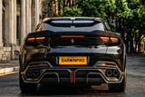 2023-UP Ferrari Purosangue F175 Partial Carbon Fiber Rear Bumper DarwinPRO iMP Design