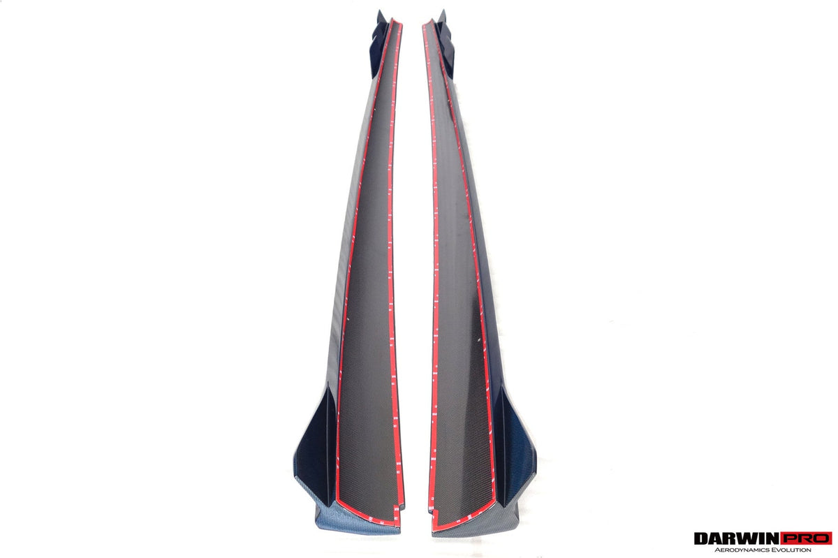 2020-UP Ferrari Roma Carbon Fiber Side Skirts DarwinPRO (BKSS Design)