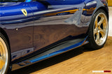 2020-UP Ferrari Roma Carbon Fiber Side Skirts DarwinPRO (BKSS Design)