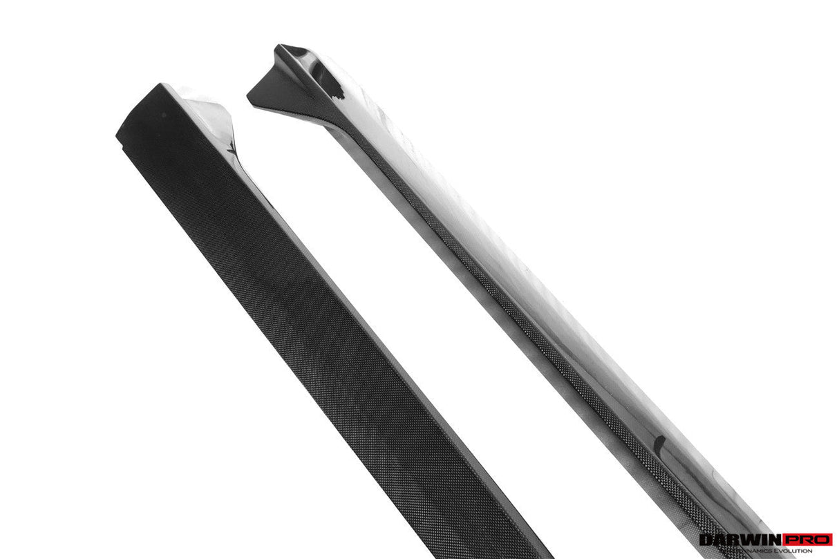 2020-UP Ferrari Roma Carbon Fiber Side Skirts DarwinPRO (BKSS Design)