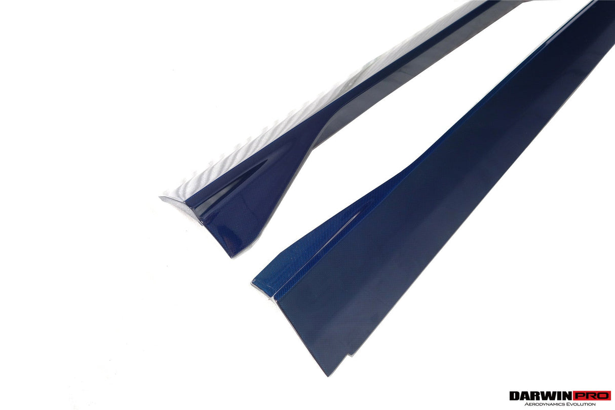 2020-UP Ferrari Roma Carbon Fiber Side Skirts DarwinPRO (BKSS Design)