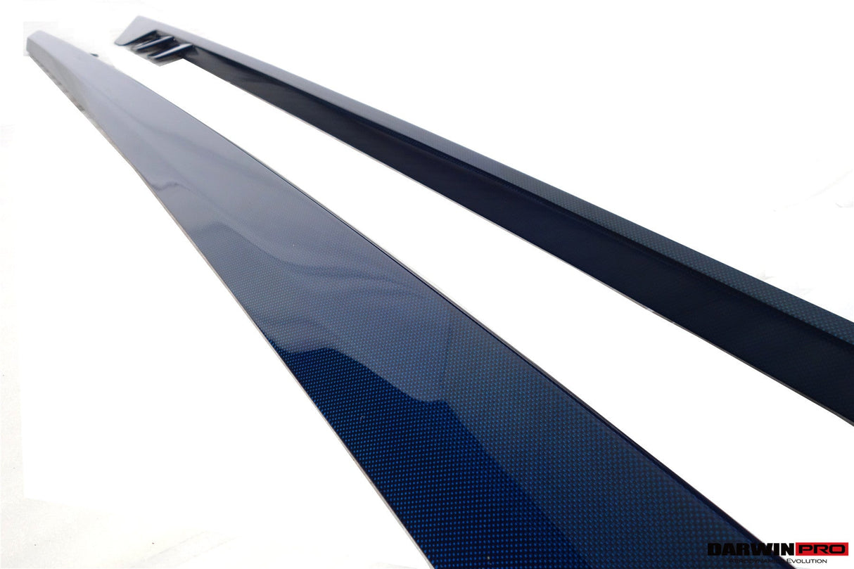 2020-UP Ferrari Roma Carbon Fiber Side Skirts DarwinPRO (BKSS Design)