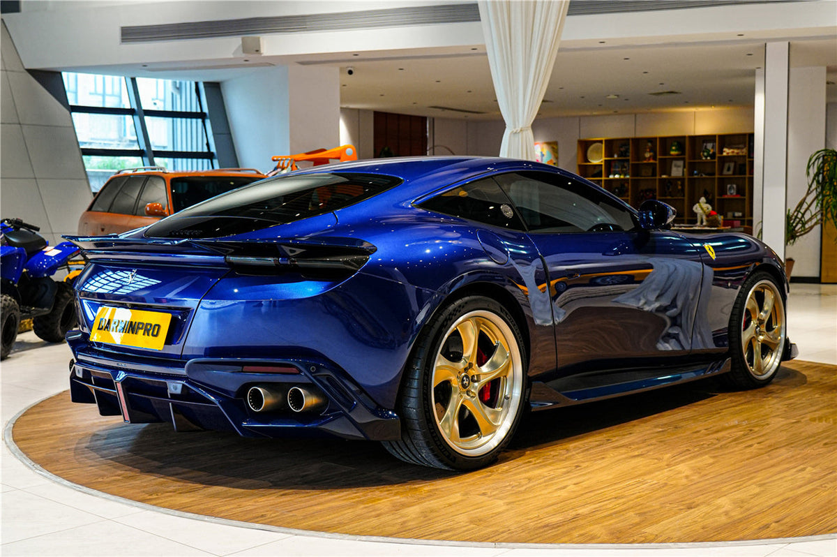 2020-UP Ferrari Roma Carbon Fiber Trunk Spoiler DarwinPRO (BKSS Design)