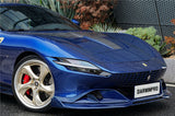 2020-UP Ferrari Roma Carbon Fiber Front Lip Splitter DarwinPRO (BKSS Design)