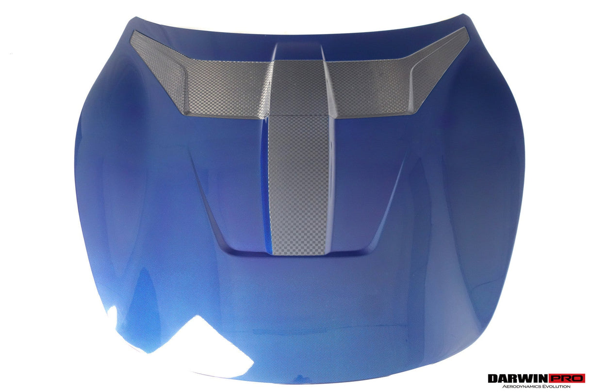 2020-UP Ferrari Roma Carbon Fiber Hood DarwinPRO (BKSS Design)