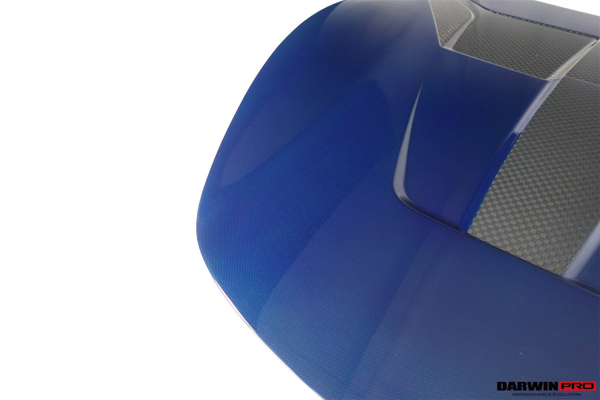 2020-UP Ferrari Roma Carbon Fiber Hood DarwinPRO (BKSS Design)